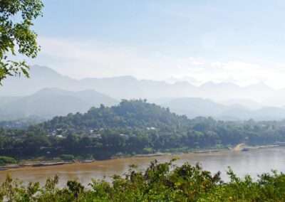 Luang Prabang, Laos. Located along the Mekong River